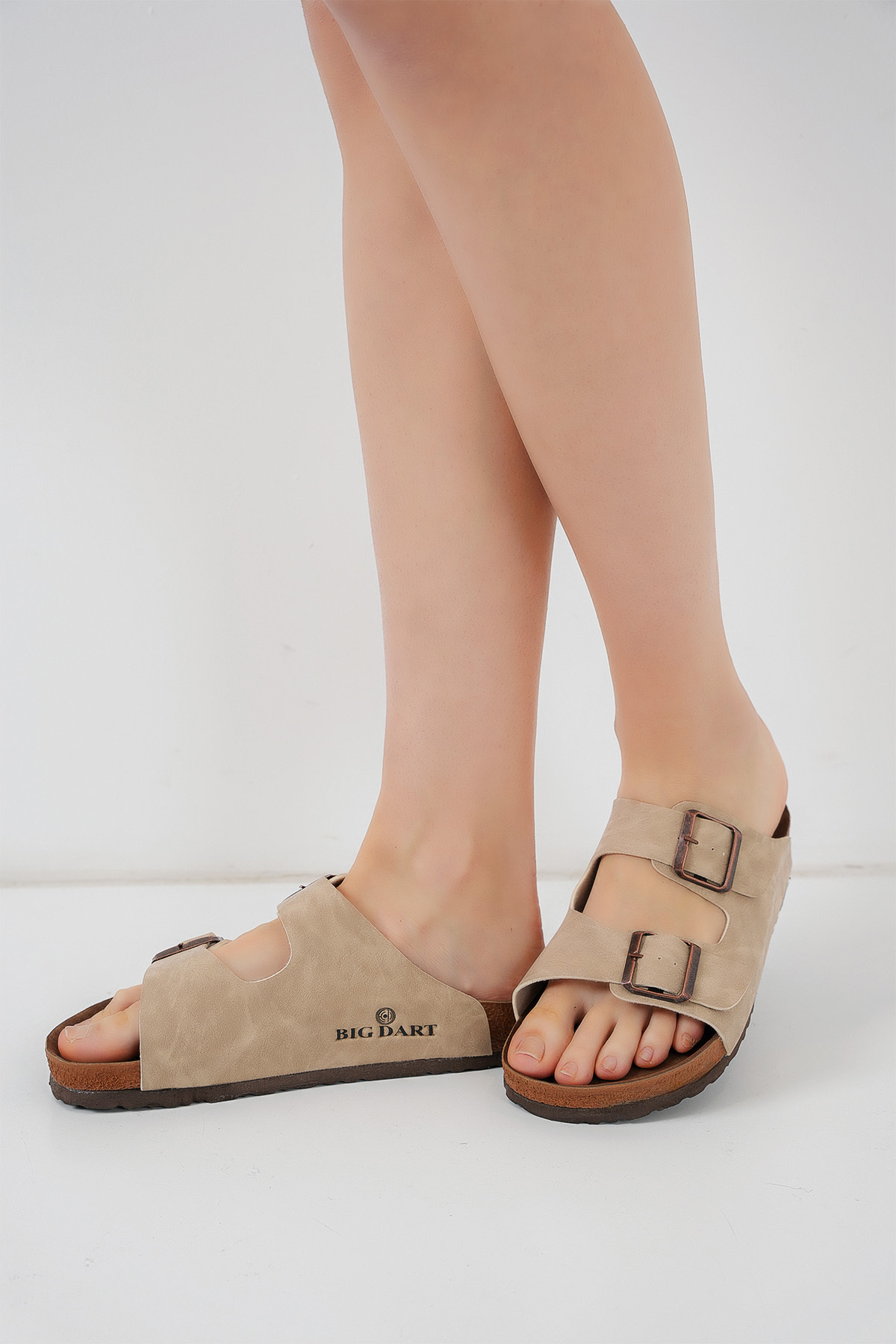 Bigdart-Unisex ortopedické pantofle - béžové 010182 5