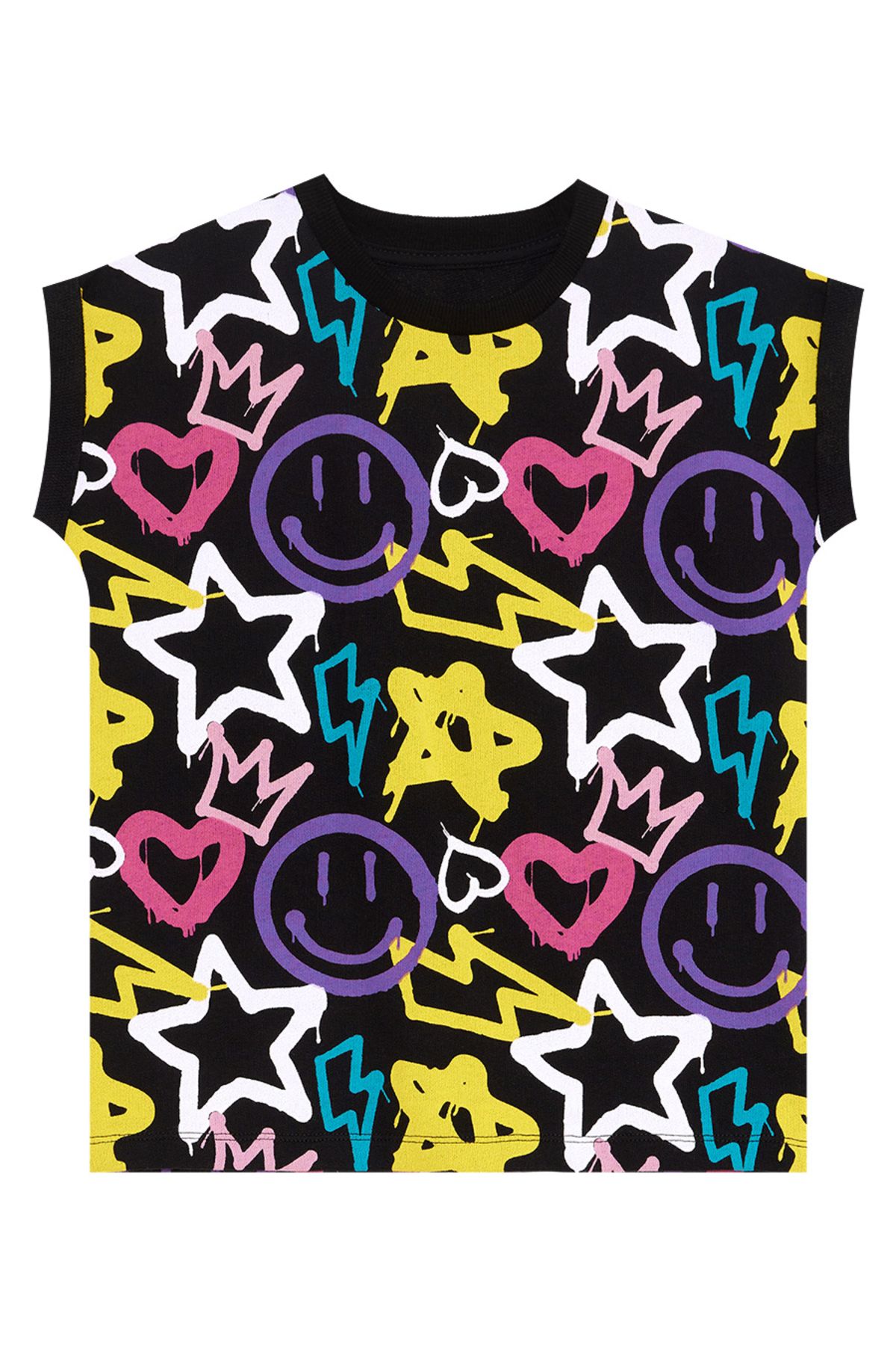 MSHB&G-Street Style Sommer T-Shirt und Leggings Set für Mädchen 5