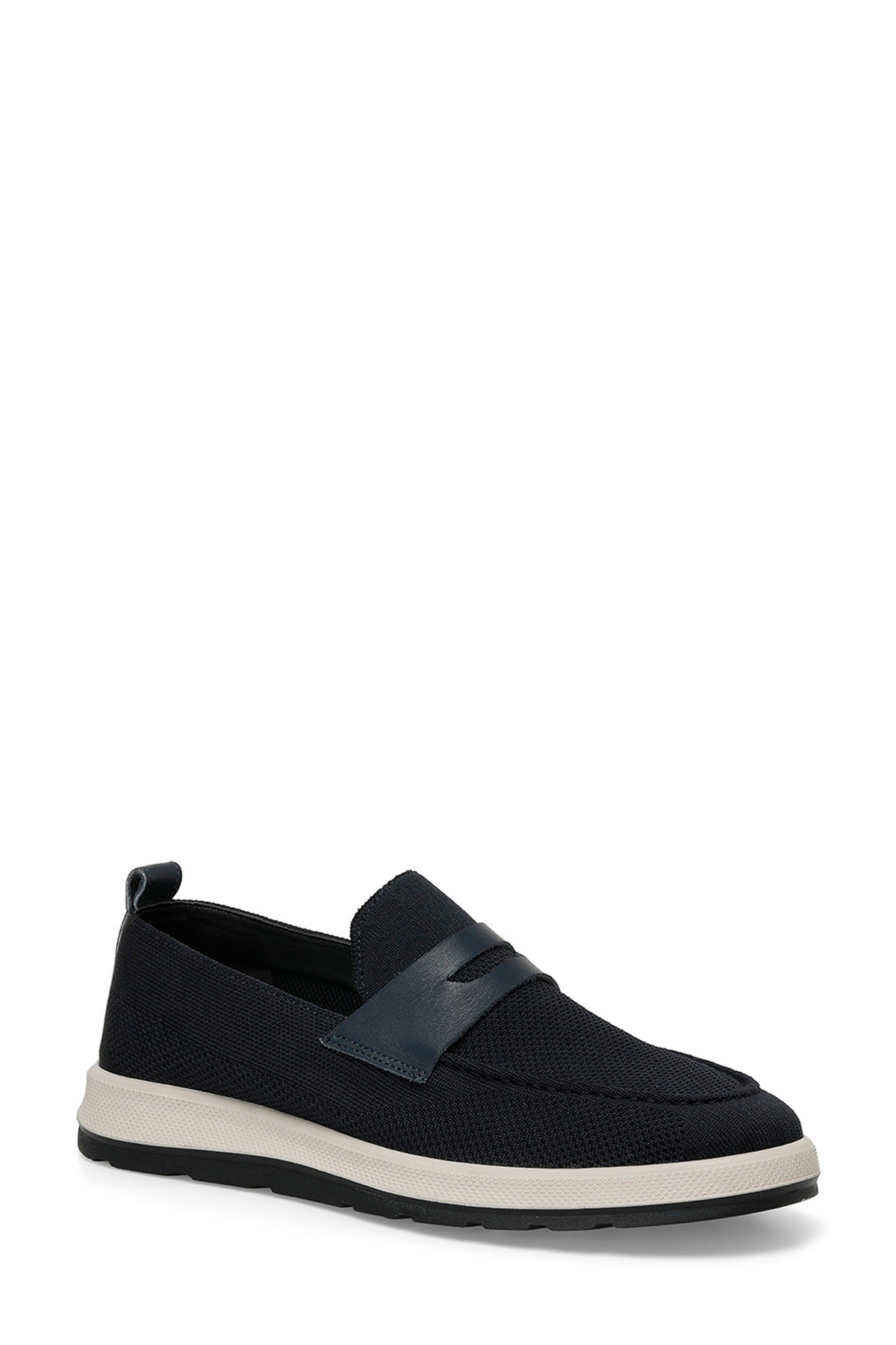 JJ-STILLER-LEVA 4FX Marineblaue Herren-Loafer 2