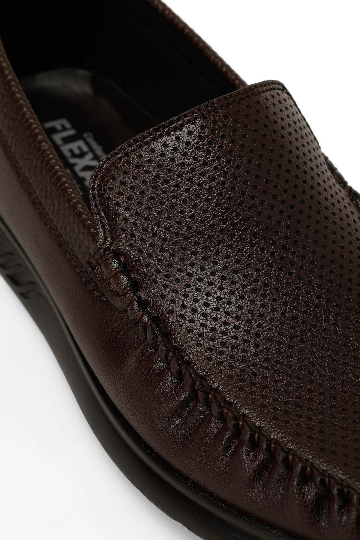 Flexall-MADRA 4FX Braune Freizeitschuhe für Herren 7