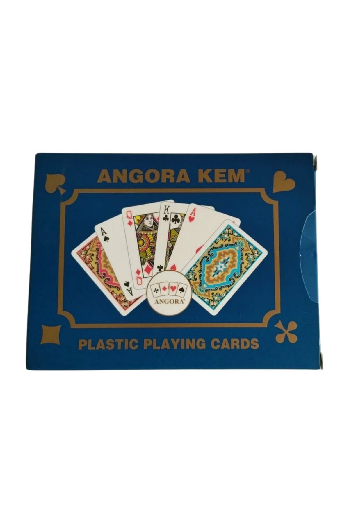 Angora Kem Plastik Iskambil Oyun Kağıdı 2li