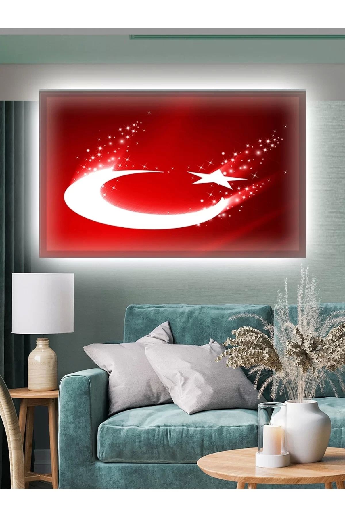 feifei Led Işıklı Türk Bayrağı (en Güzel Bayrak)