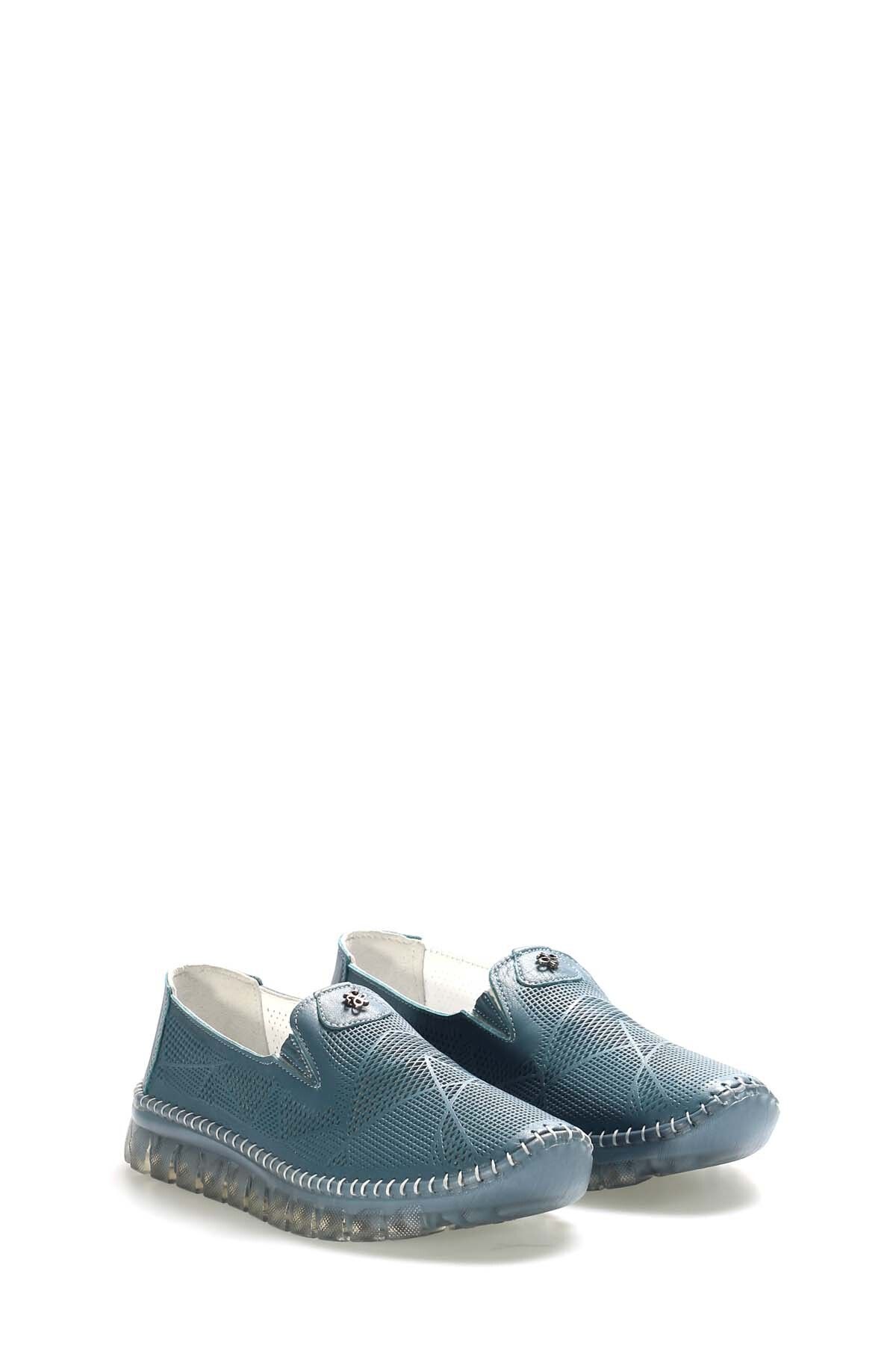 FAST STEP-Genuine Leather Women's Casual Shoes 419Za20 4
