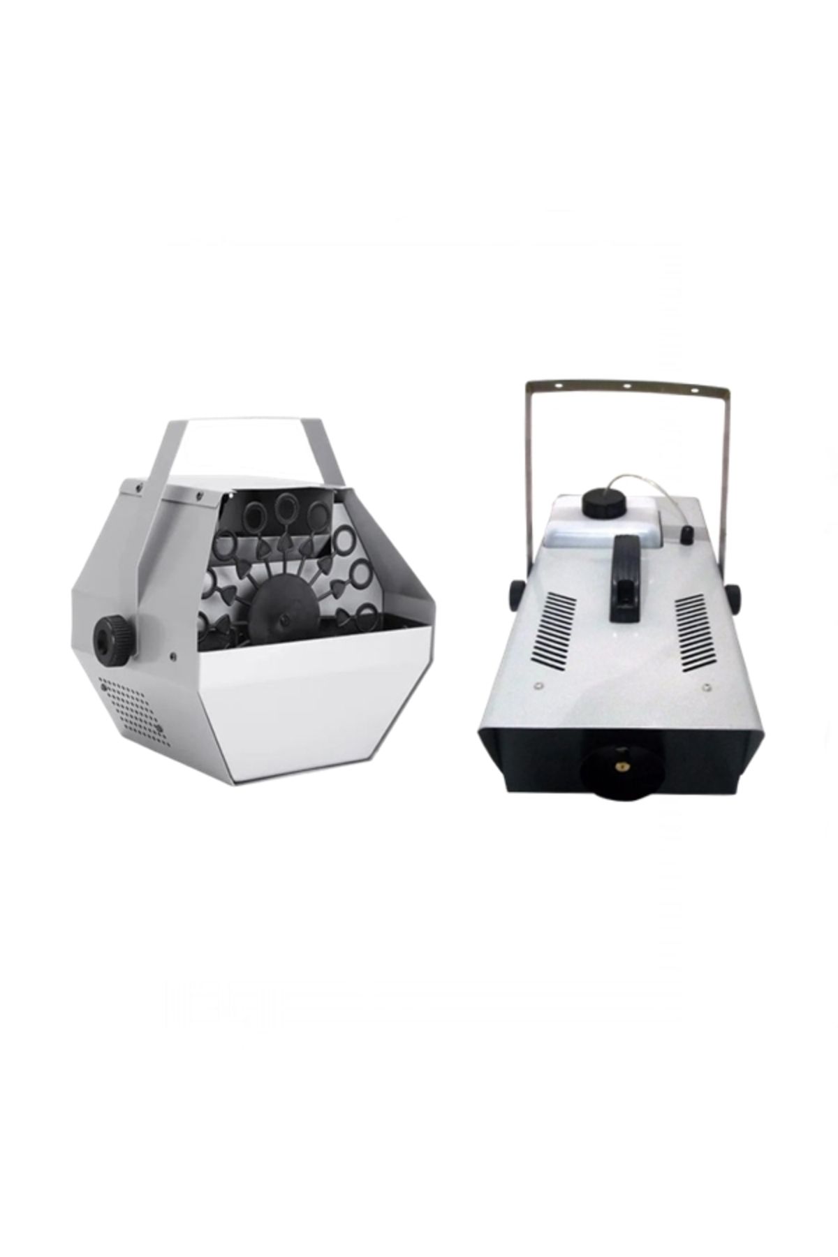 Depox-Balloon Machine And Professional Smoke Machine Package With Remote Control, Ideallstore®, Silver 1