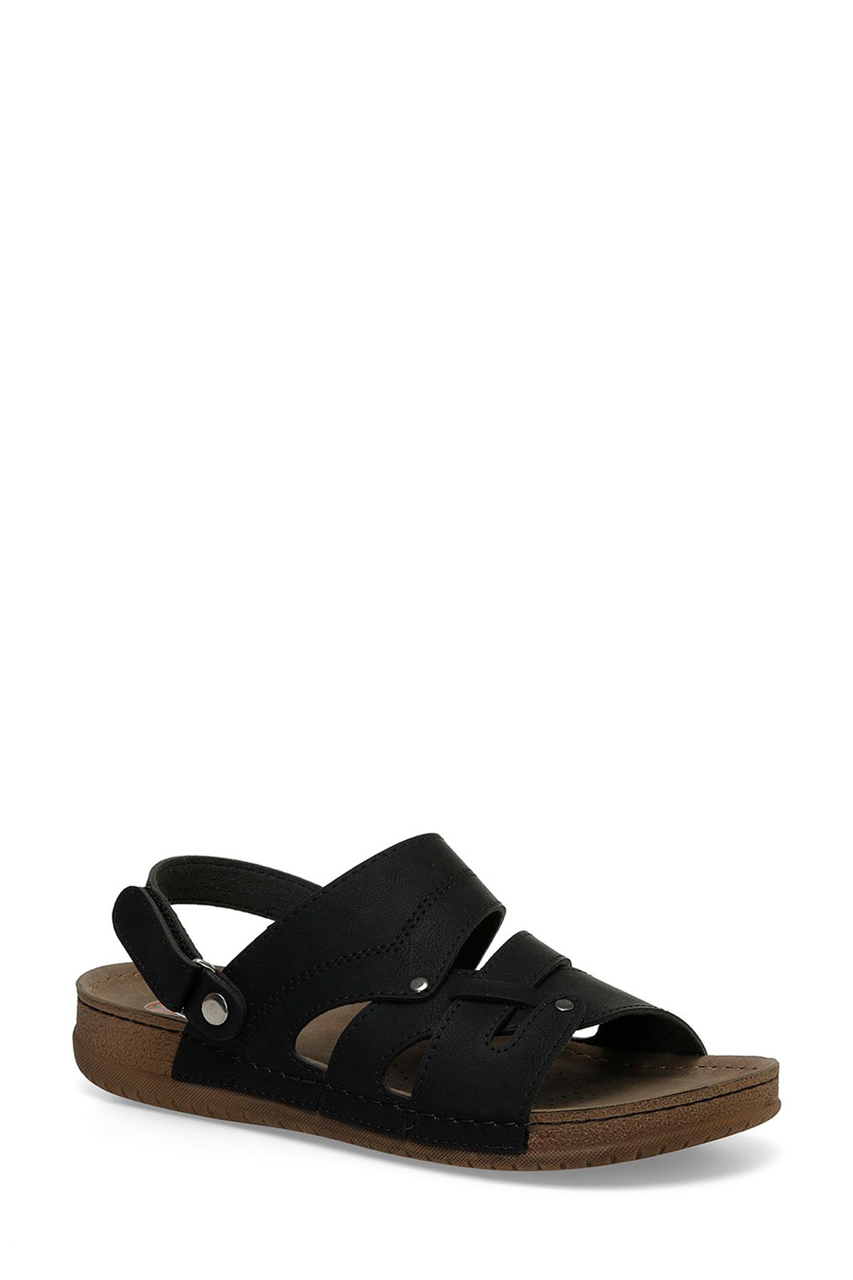 Polaris-Polaris406147 Black Men's Slippers Sandals 2