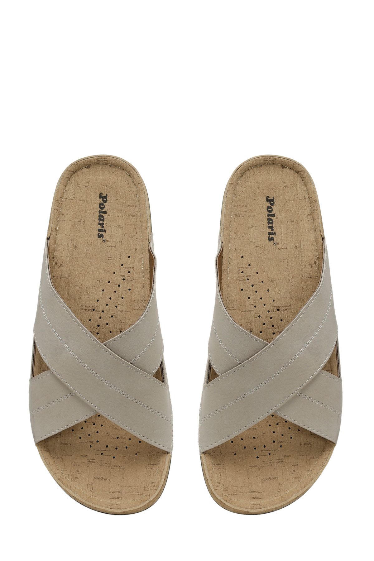 Polaris-406150 .M4Fx Beige Men's Slippers 4