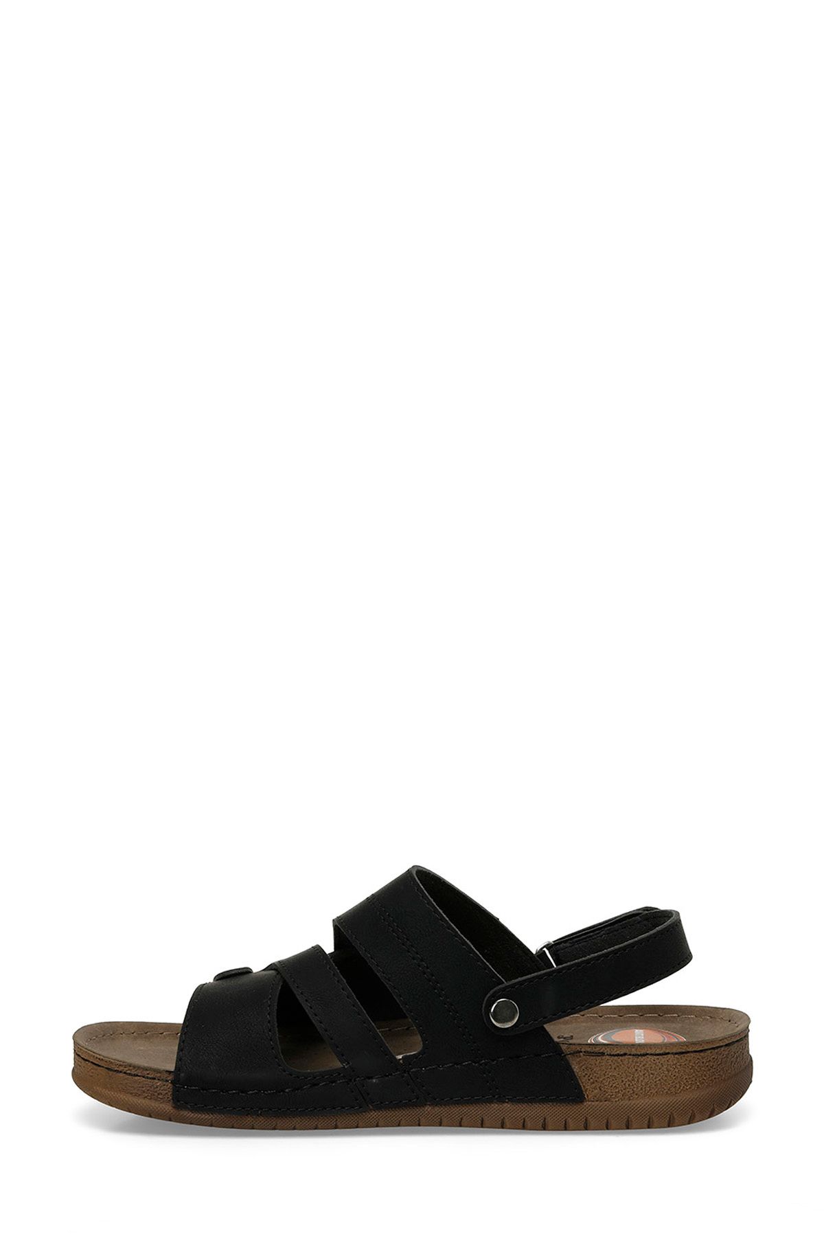 Polaris-Polaris406147 Black Men's Slippers Sandals 3