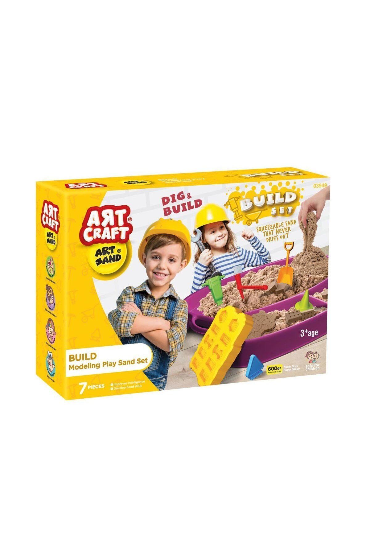 Mulvix Mullurg Urg01 03949 Artsand İnşaat Kum Seti 600 Gr (Muul)