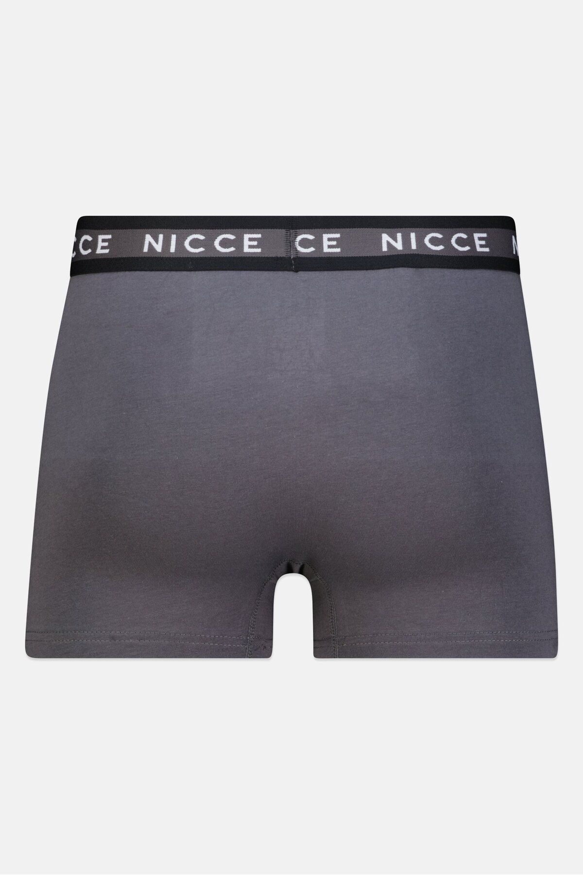 Nicce-Men 3Pcs Pack Brand Logo Boxers, Navy/Cream 3