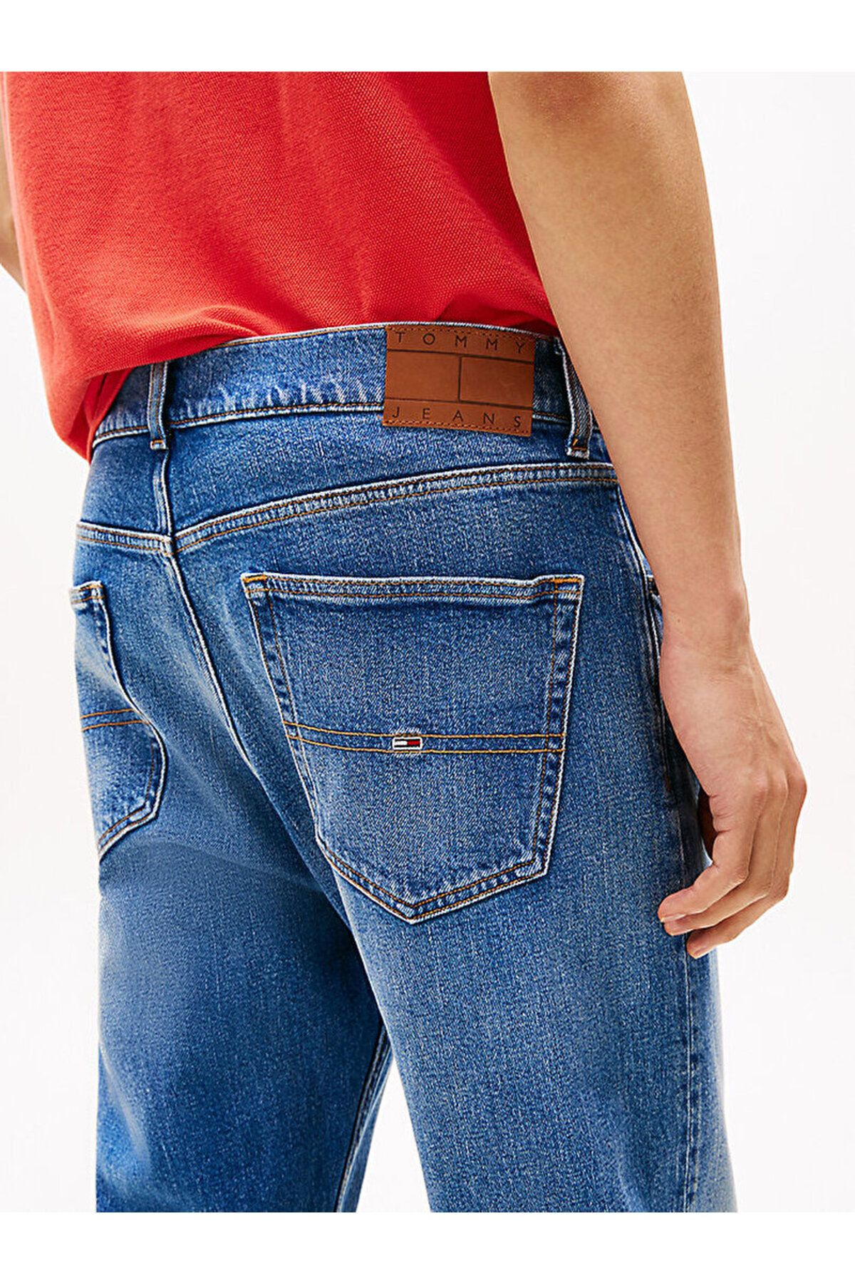 شلوار جین مردانه اوتیس پای مستقیم را محو کرد Tommy Hilfiger