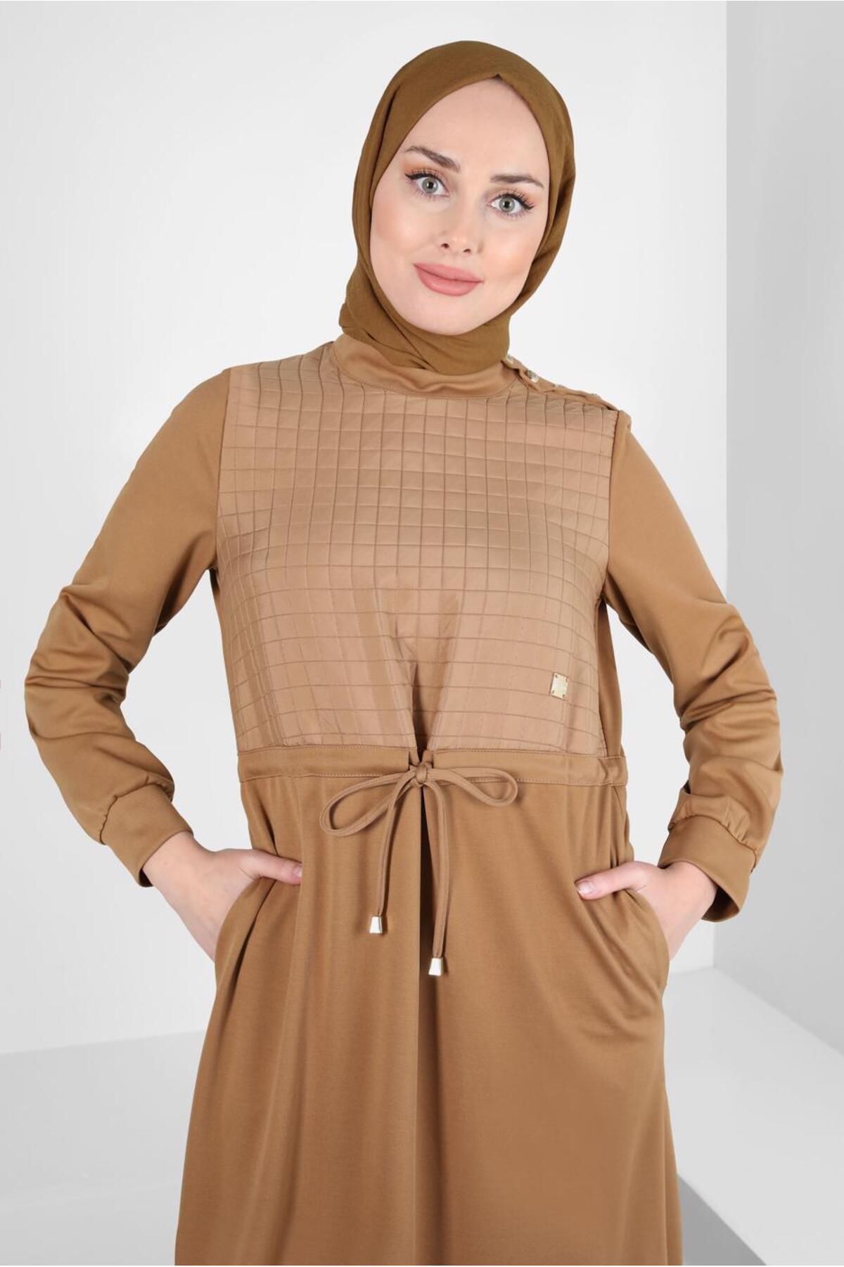 لباس کمر طرح دار 44196 Alvina