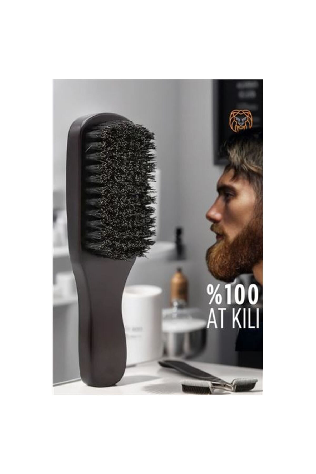 karadağsb Nano Sakal Tarama Fırçası At Kılı Absolute Professional