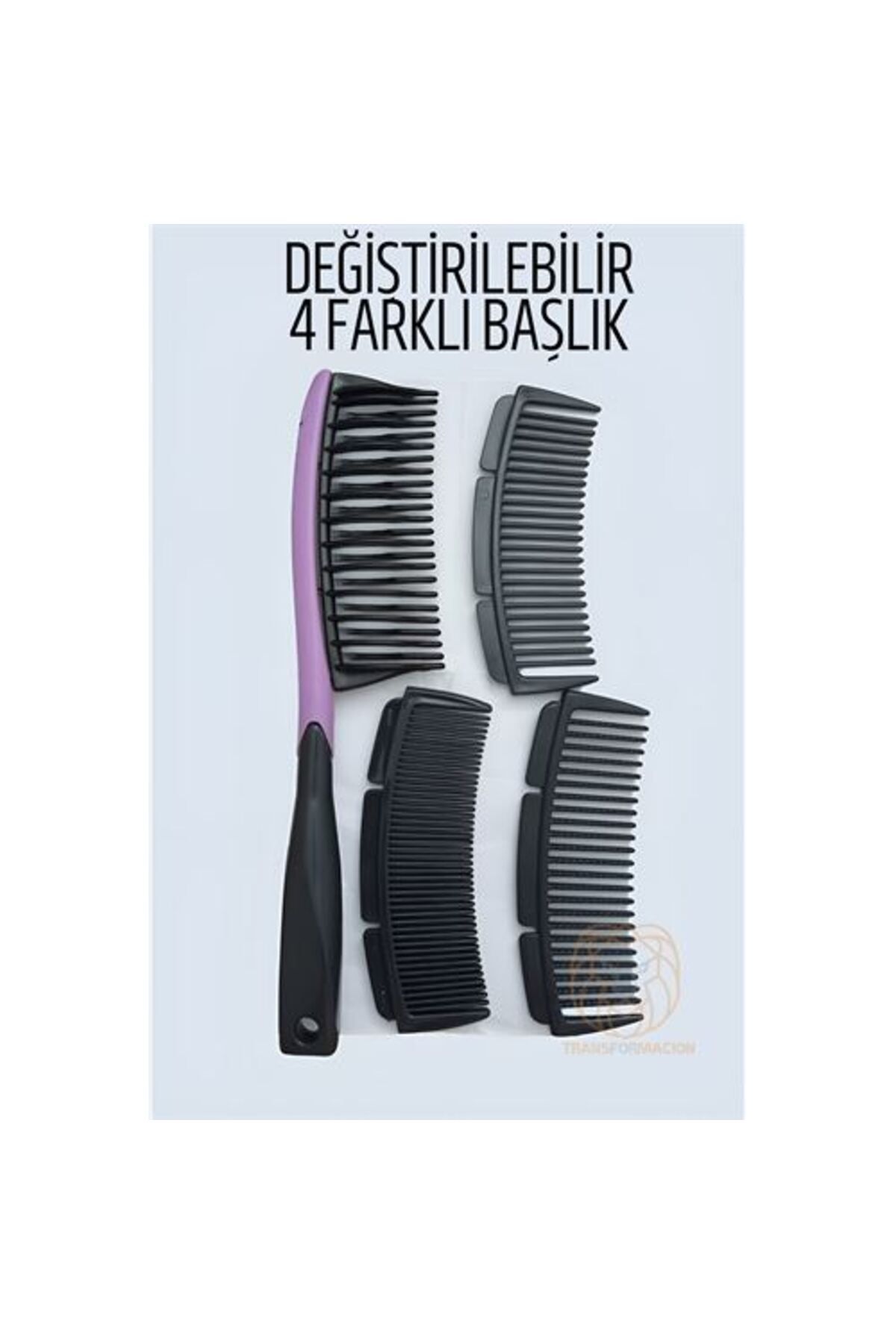 karadağsb 4 Uçlu Değiştirilebilir Başlıklı Tarak