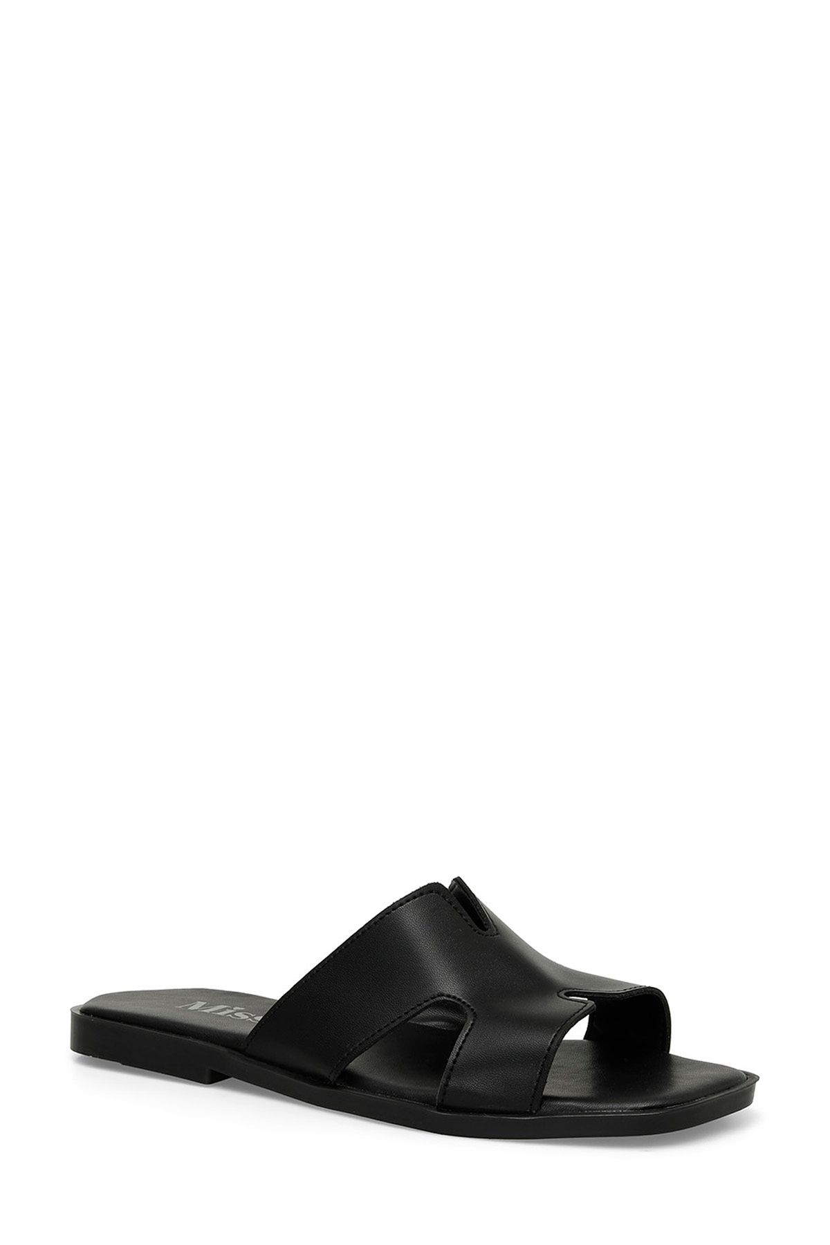 Miss F-DS21046.C 4FX Schwarze Damenhausschuhe 2