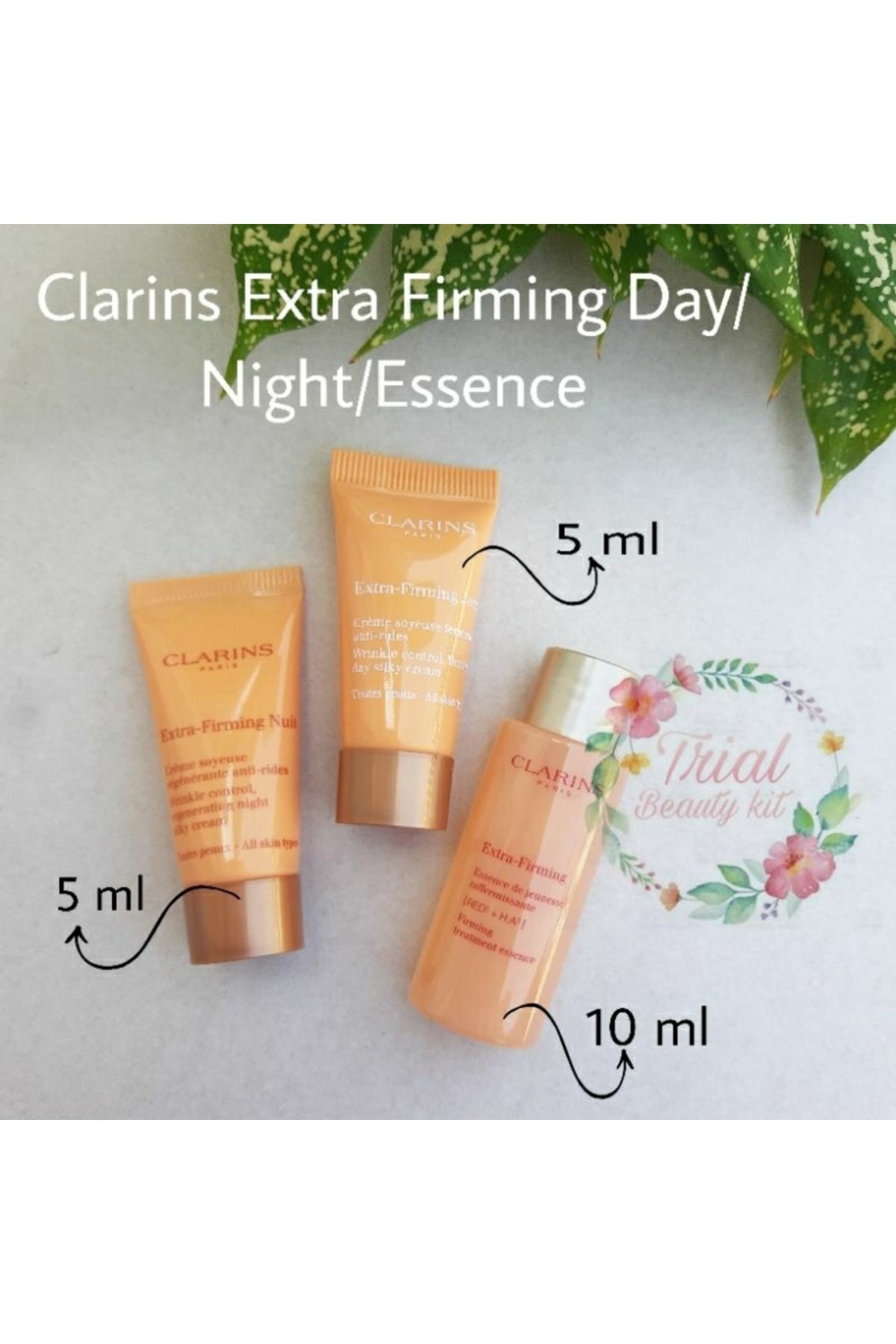 Clarins-Extra-Firming Nuit Wrinkle Control Regenerating Night Cream 5ml / 0.1oz Travel Size 4