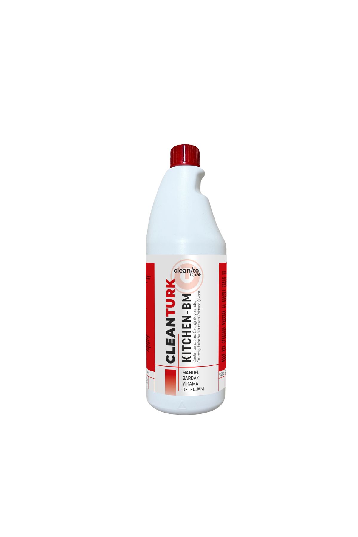 CleanTurk KITCHEN-BM Bardak Yıkama Deterjanı Yağ Çözücü Güçlü Formül, Türk Malı 1 KG