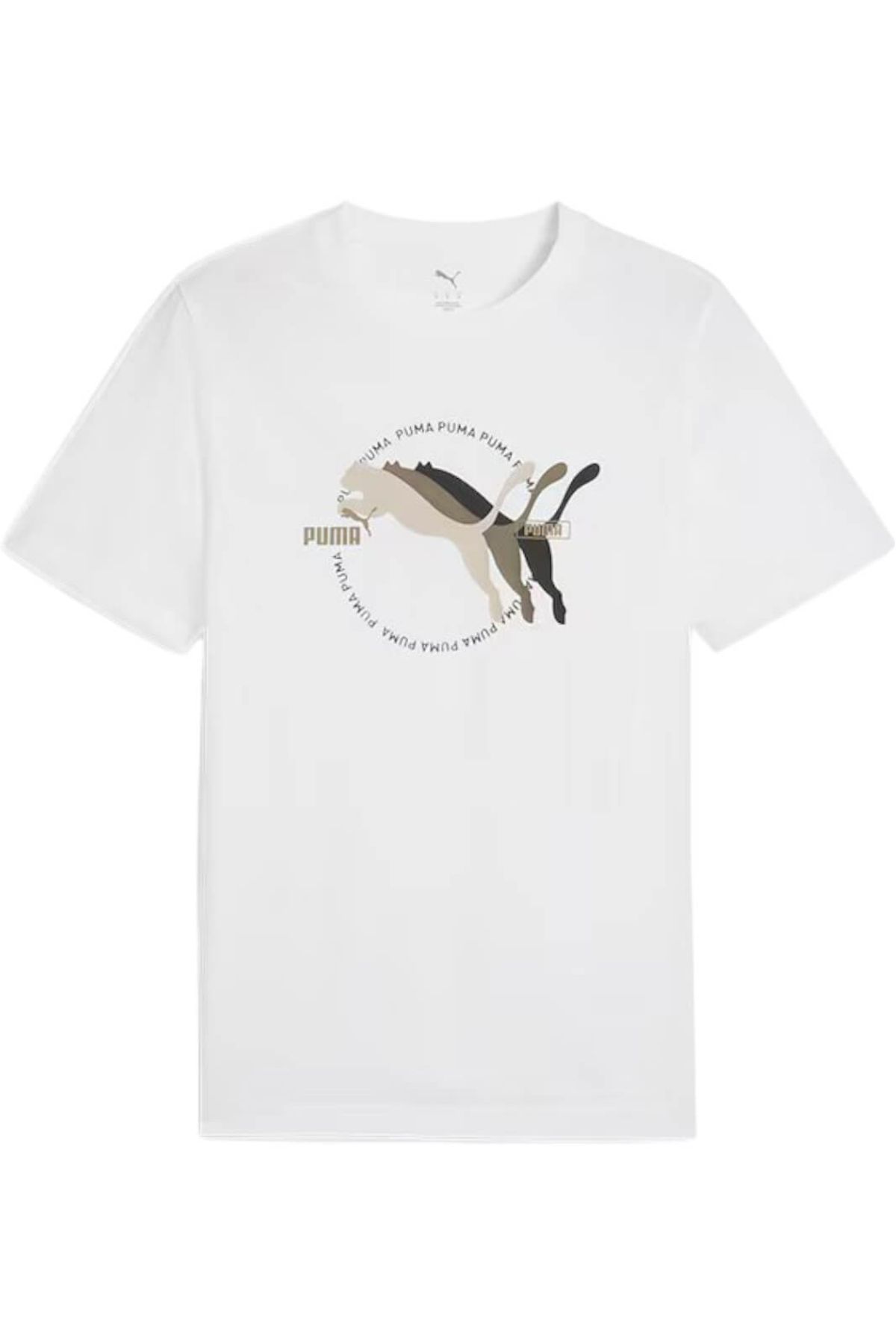 Puma-Tricou PUMA Graphics Multiple Cat Logo - 684826-02 1