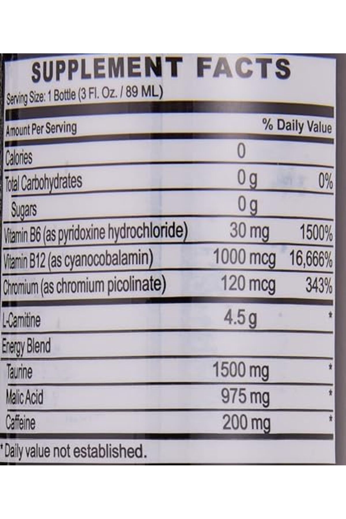 Muscle Core Nutrition-L-Carnitine 4500 Tangerine, 89 Ml Box Of 12 8