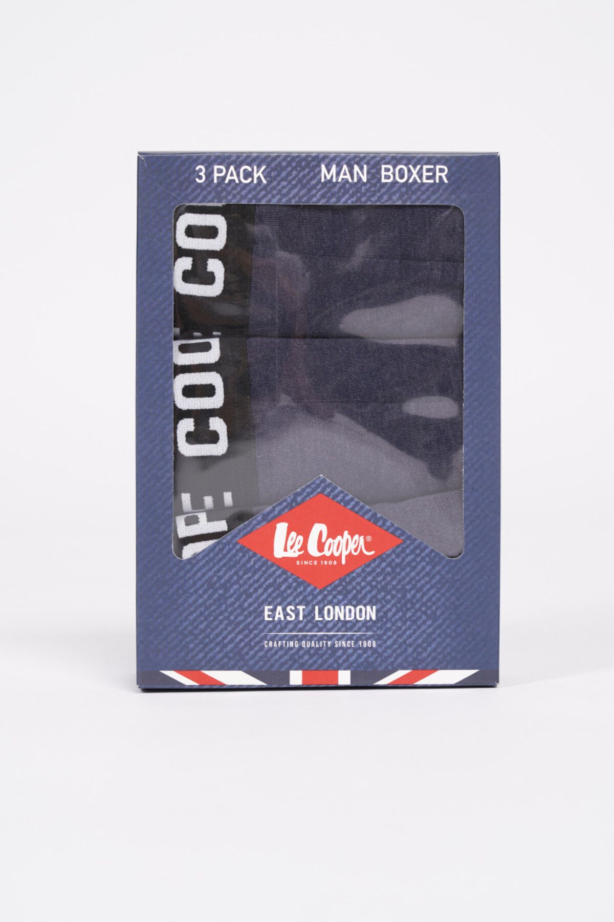 Lee Cooper-Set of 3 boxers with logo tape 2