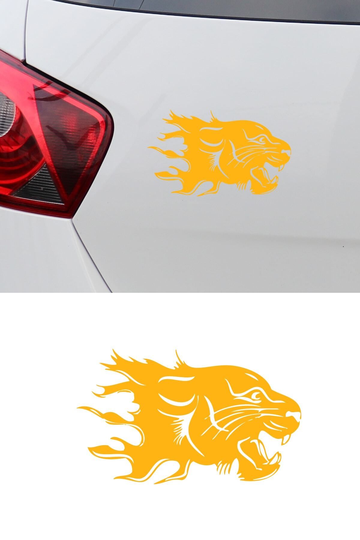 New Jargon Autocolant Panther - Autocolant Auto - Autocolant Auto - 20x20cm - One Size