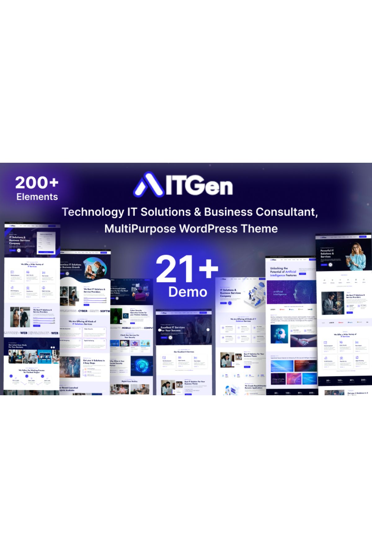 hemen tasarım ITGen - Technology IT Solutions & Business Consultant WordPress Teması