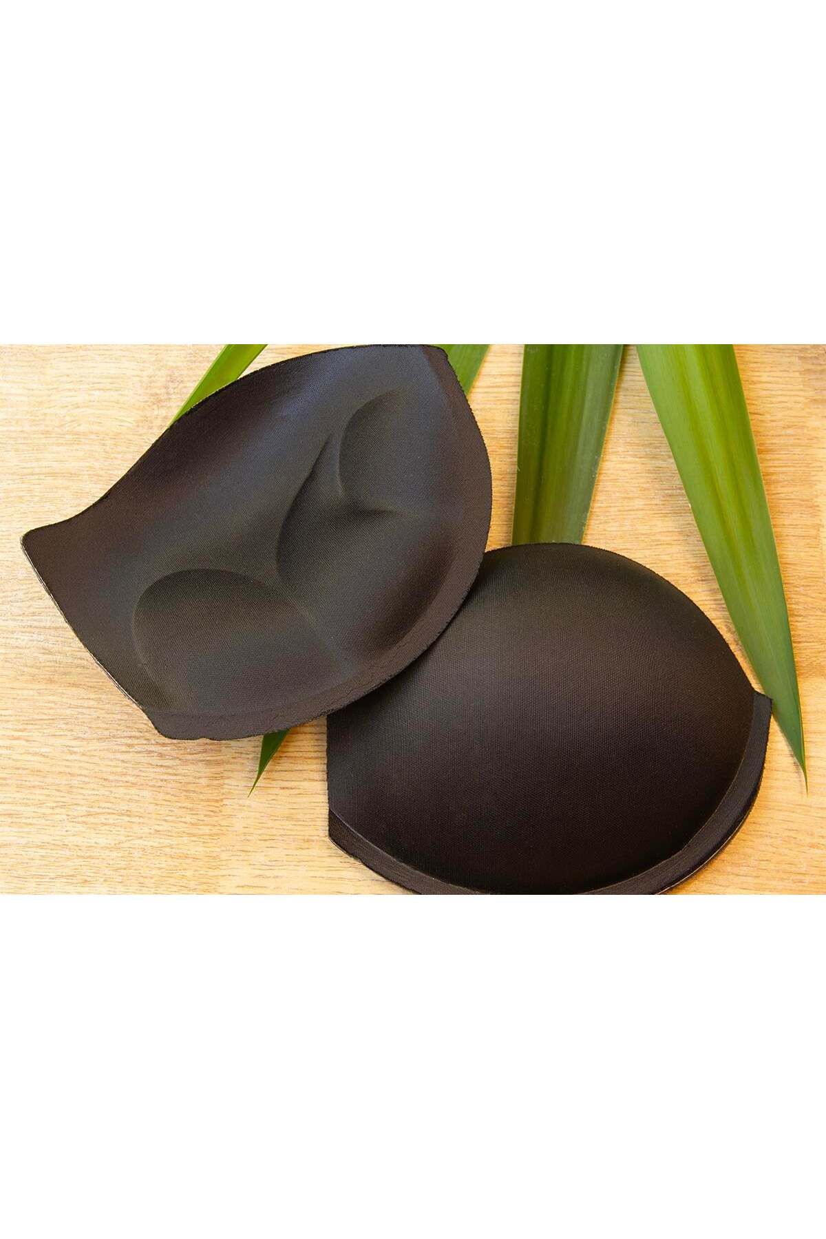 AQUAVİVA Aquaviva Kadın Siyah Mayo Bikini Iç Çamaşırı Double Dolgu Push - Up