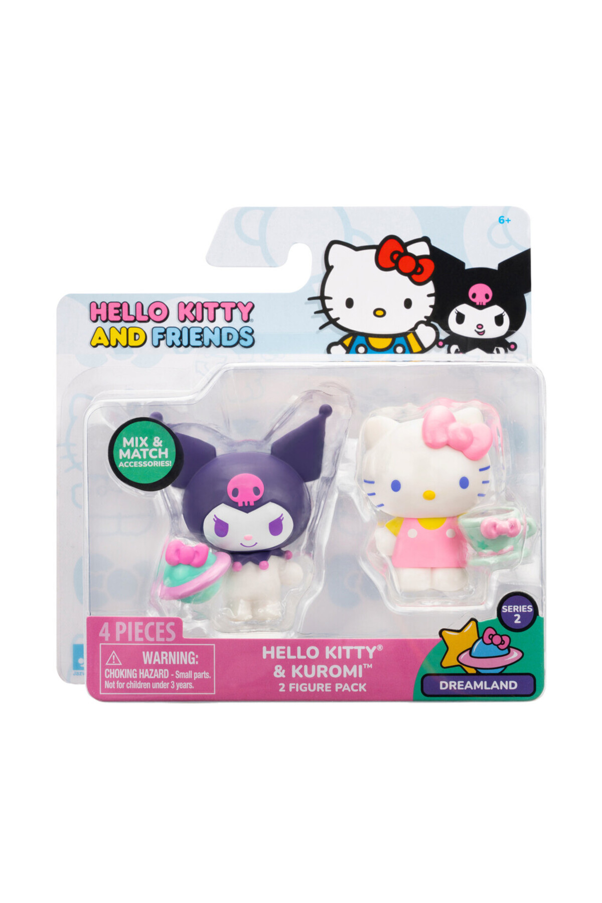 GIOCHI PREZIOSI Hello Kitty 2'li Mini Figür S2 - Hello Kitty ve