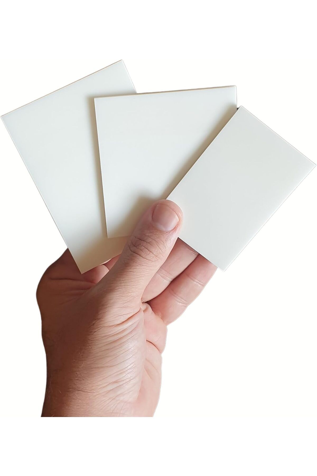 mazıdağı mazzıdağ Şeffaf Renkli Yapışkan Post İt Kare Not Kağıdı Karenot (3 lü Set- 3 Boy Beyaz) ne