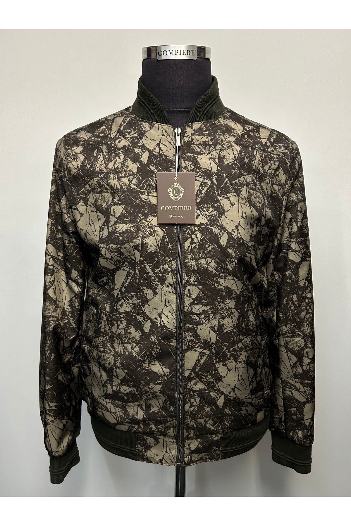 COMPİERE COMPIERE YAZLIK KAMUFLAJ SLIM FIT MONT