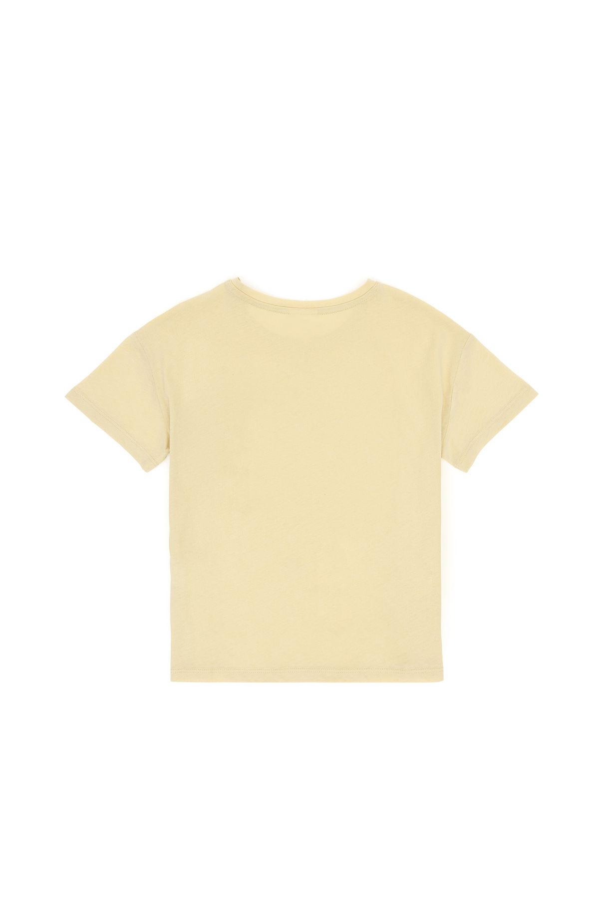 U.S. Polo Assn.-Girl's Light Khaki T-Shirt 50300960 -Vr183 3