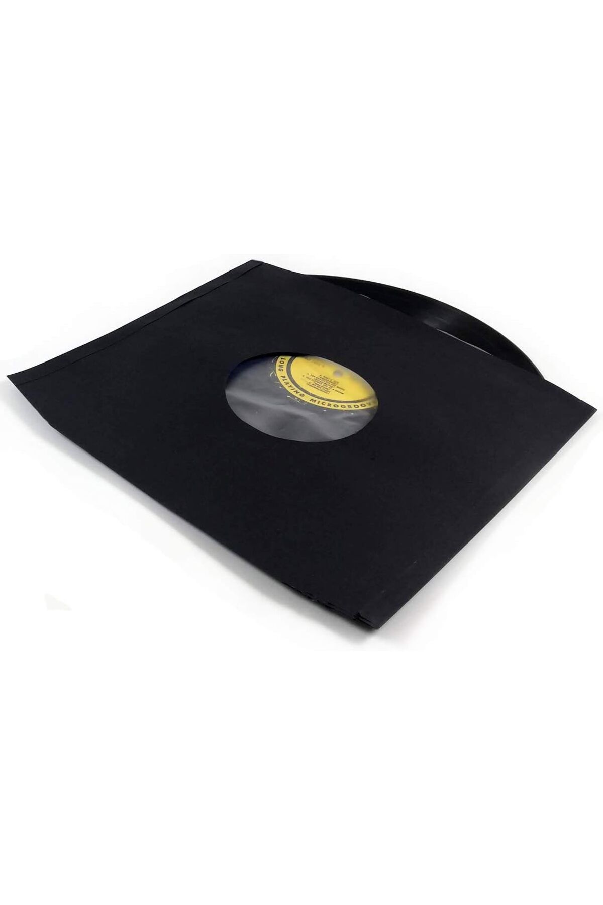 KDROĞLU KDROGLU Sesler Siyah Antistatik LP (12") Plak Zarfı (20 Adet) New Desing 1109836