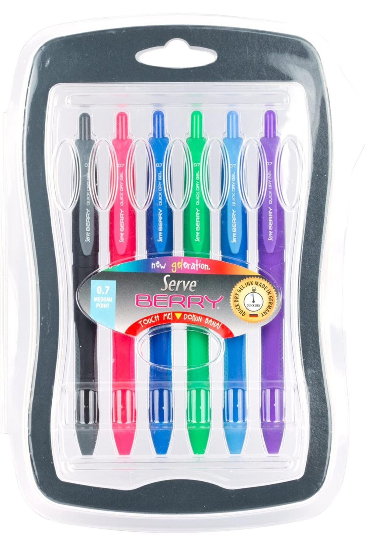 mazıdağı mazzıdağ Berryjel Kalem 07 mm Karma-A Blister Kapakli new store 1133631