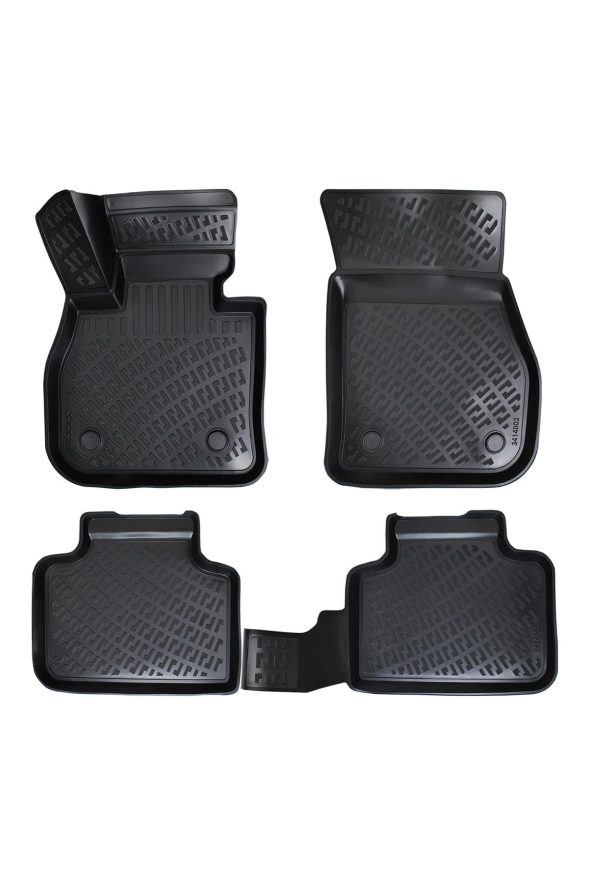 Umbrella Set Covorase Auto Cauciuc Umbrella Pentru Mini Countryman Ii F60 2017- - Mărime unică