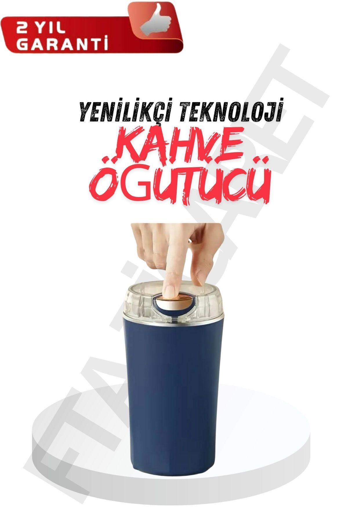 FTA TİCARET Kahve Keyfinizi Zirveye Taşıyın! Otomatik Paslanmaz Çelik Değirmen