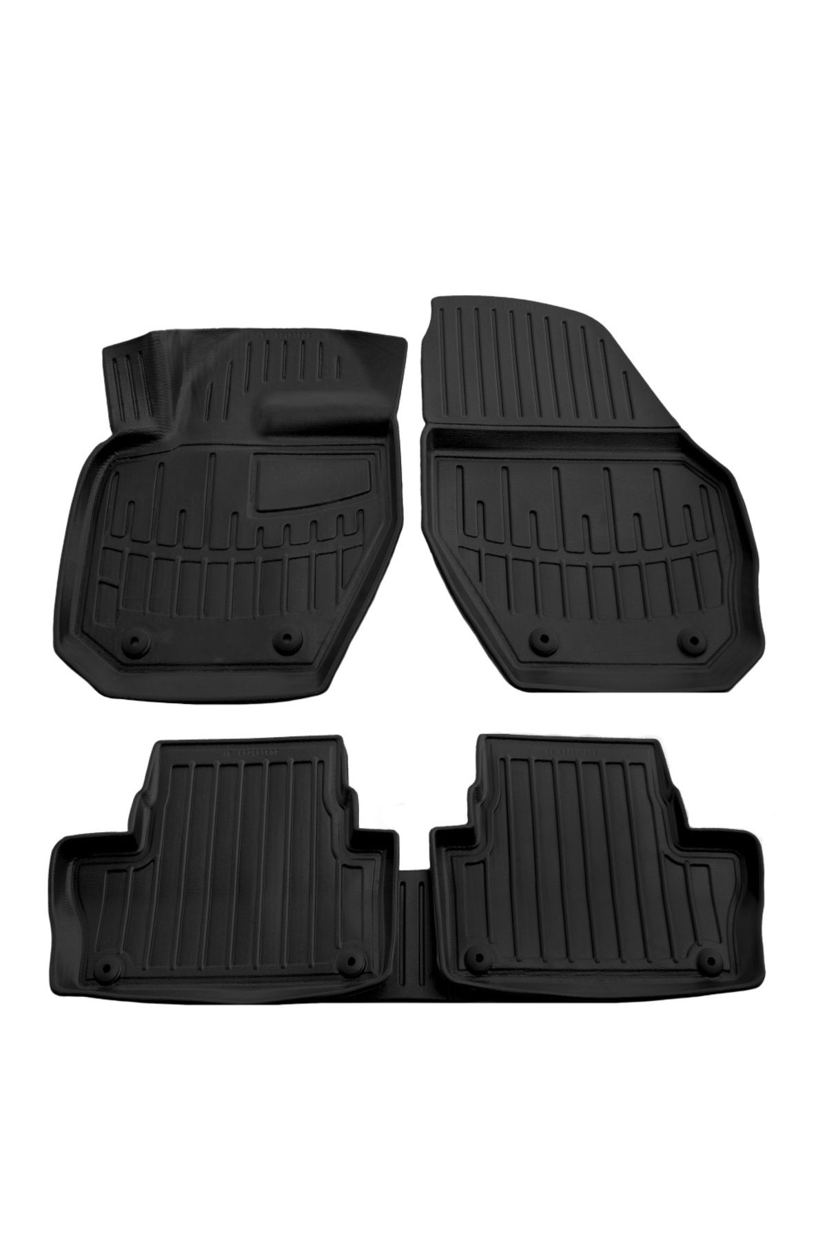 Umbrella Set Covorase Auto Cauciuc Umbrella Pentru Volvo Xc60 (2008-2017) - One Size