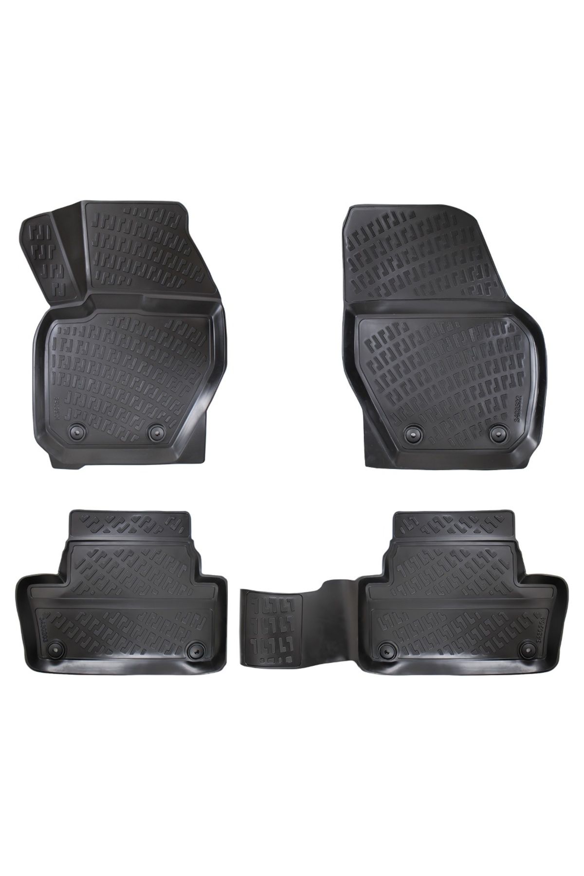 Umbrella Set Covorase Auto Cauciuc Umbrella Pentru Volvo Xc-60 (i) 2008-2017 - One Size