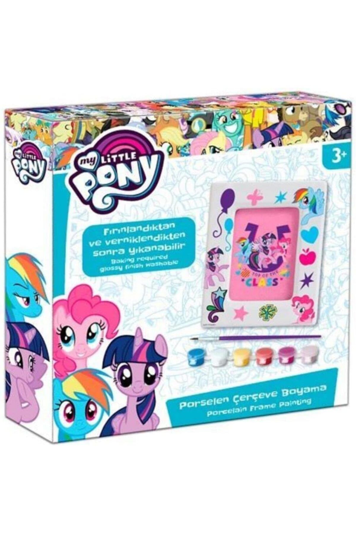 DERİK dsr My Little Pony Porselen Çerçeve Boyama hrn 1122015