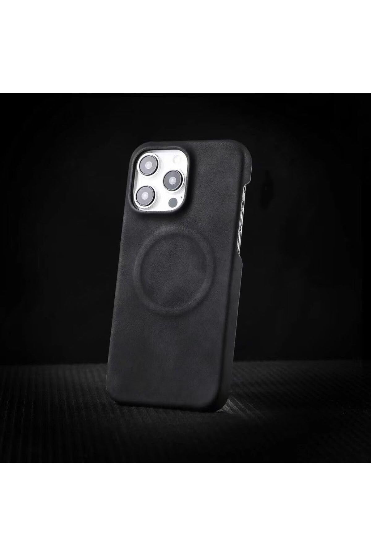 KDROĞLU plamystical Trend iPhone 14 Pro için Magsafe ile Uyumlu Kılıf Deri Magsafe Kılıf Yüksek Kalite