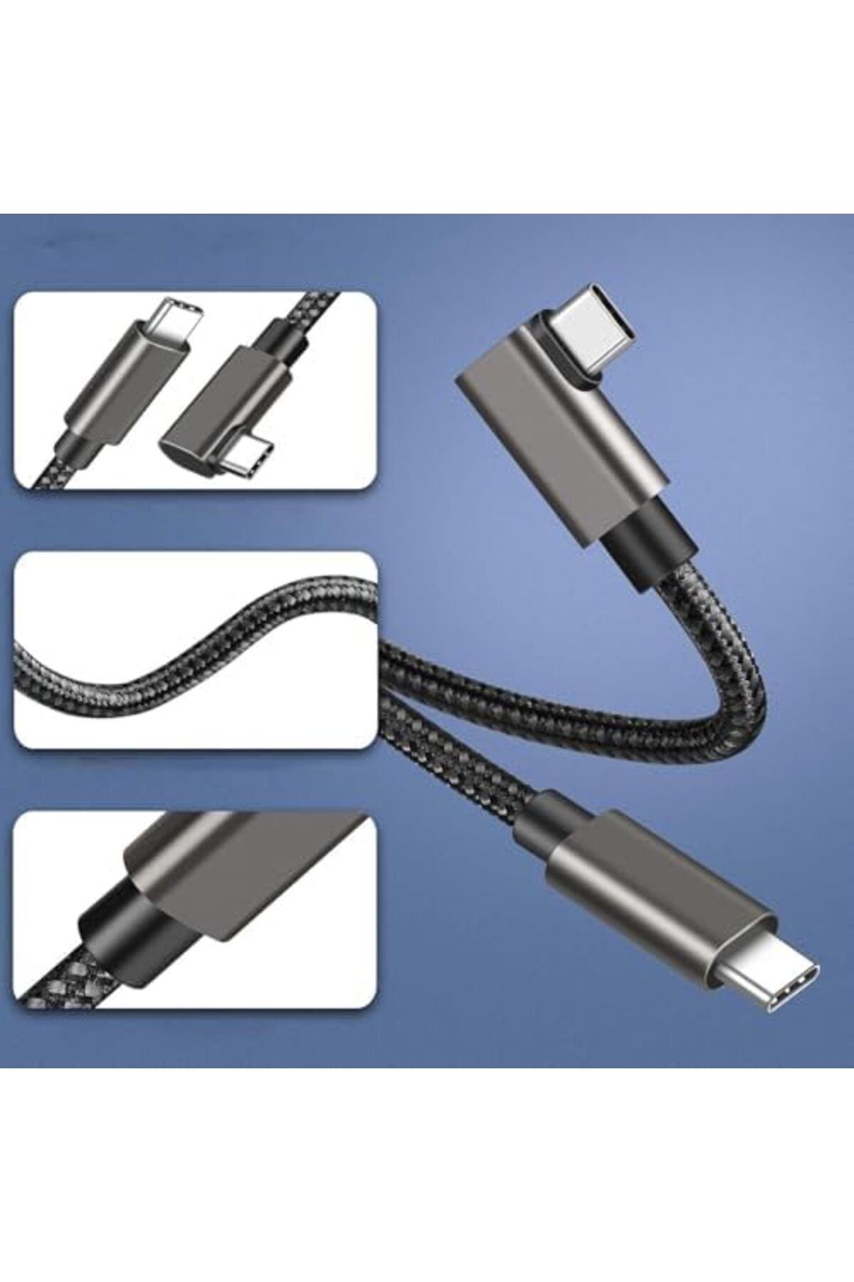 mazıdağı mazzıdağ Quest ile Uyumlu Link Kablosu 6mt, 5gbps USB 3.2 Hızlı Veri Aktarımı, Hızlı Şarj U