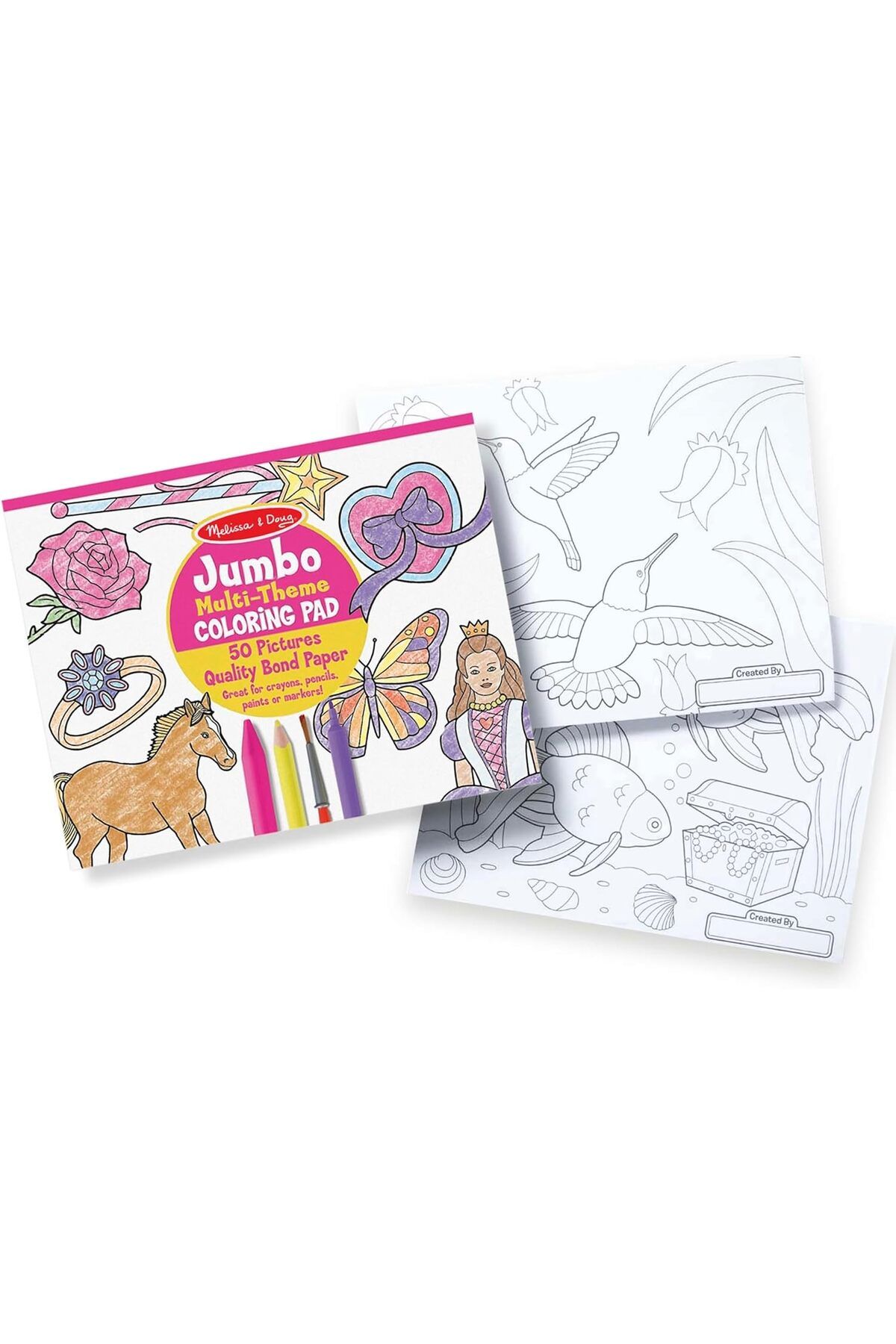 ÇAĞUR Dark & Doug - Dev Boyama Kitabı, Pembe (14225) Yenii 1099594