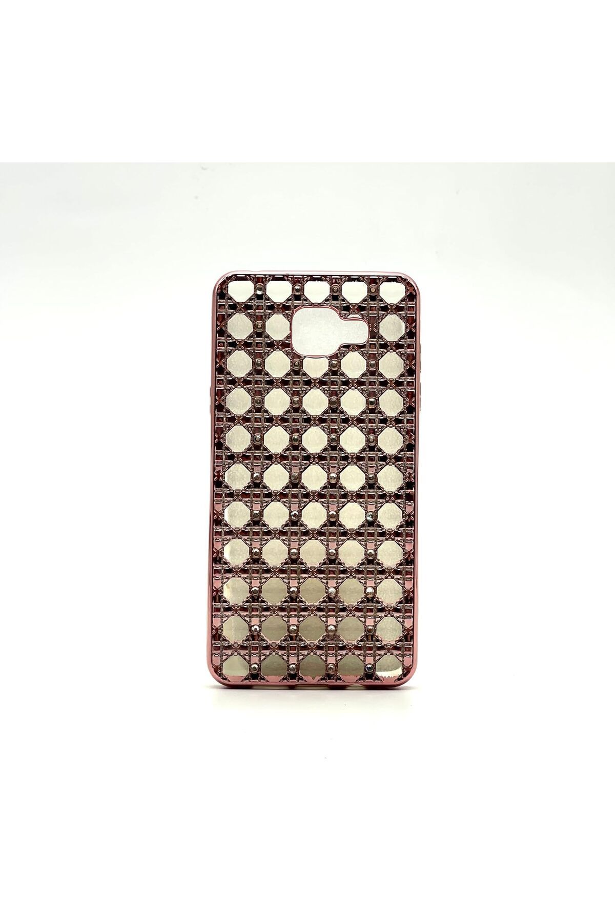mazıdağı mazzıdağ Galaxy A7 2016 Uyumlu Yumuşak Parlak Silikon Kılıf (Pembe Altın) new store 1133631