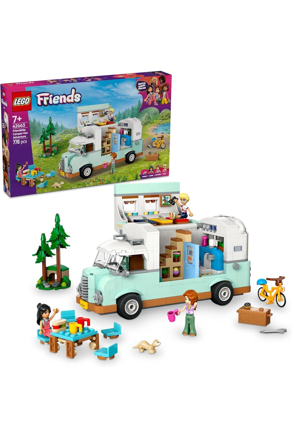 KDROĞLU plamystical Friends Arkadaşlık Karavan Macerası 42663-7 Yaş ve Üzeri Kız ve Erkek Çocukları