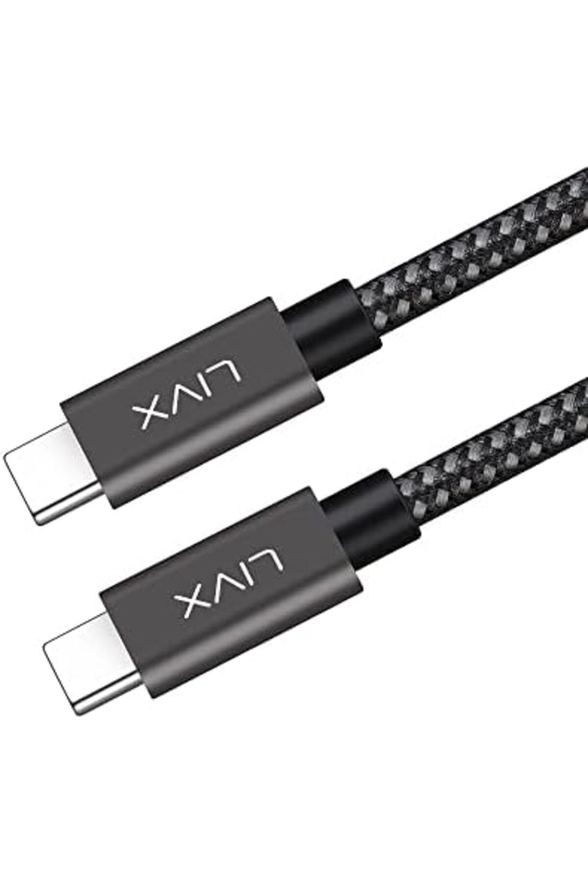 mazıdağı mazzıdağ Solid 100W 5A Type C to Type C iPhone 15 Pro Max Plus Hızlı Şarj ve Data Kablosu Halat