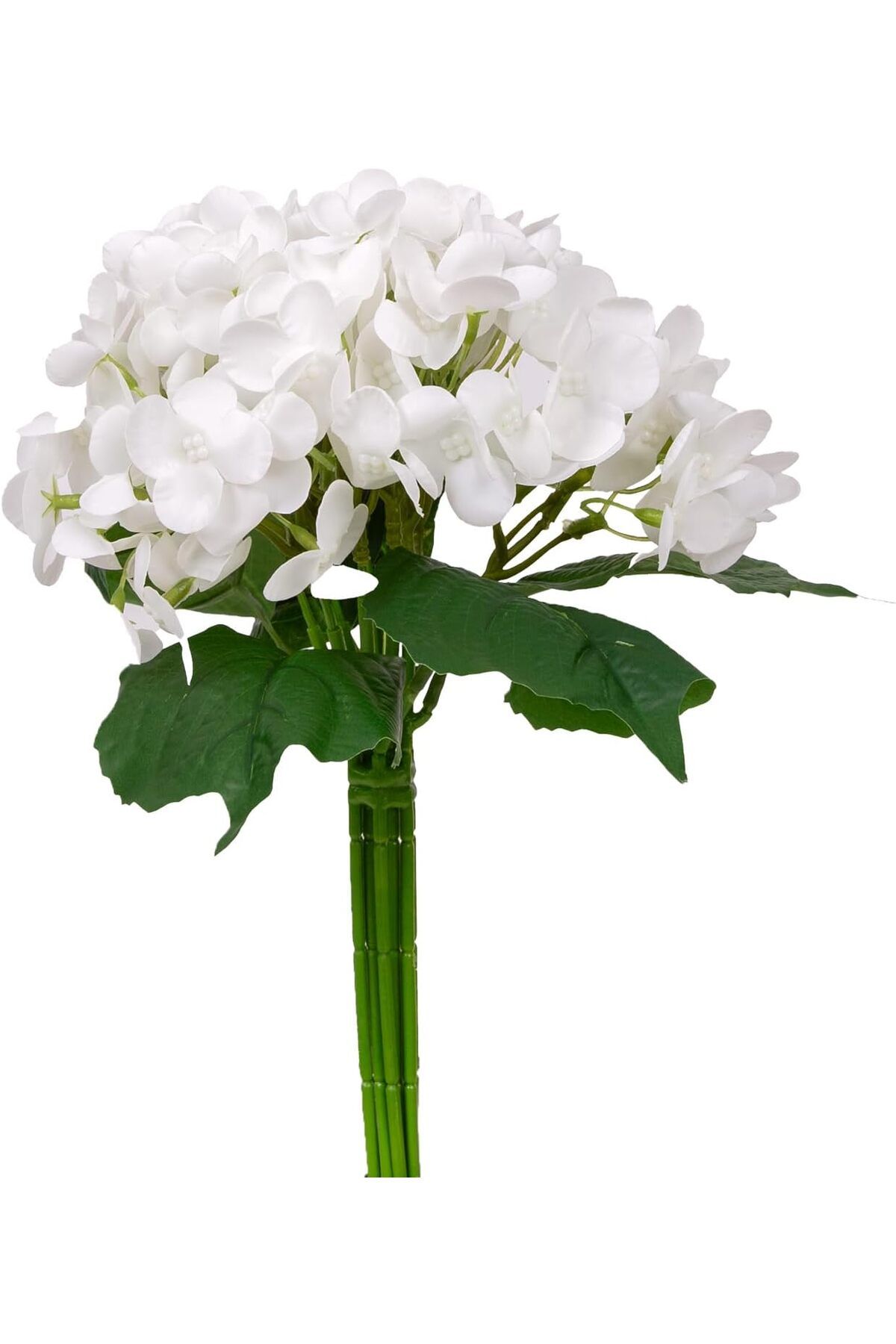 MEGOBİNE Megobine Yapay Çiçek Islak Dokulu Ortanca Buket Beyaz 26 Cm. shop 1073341