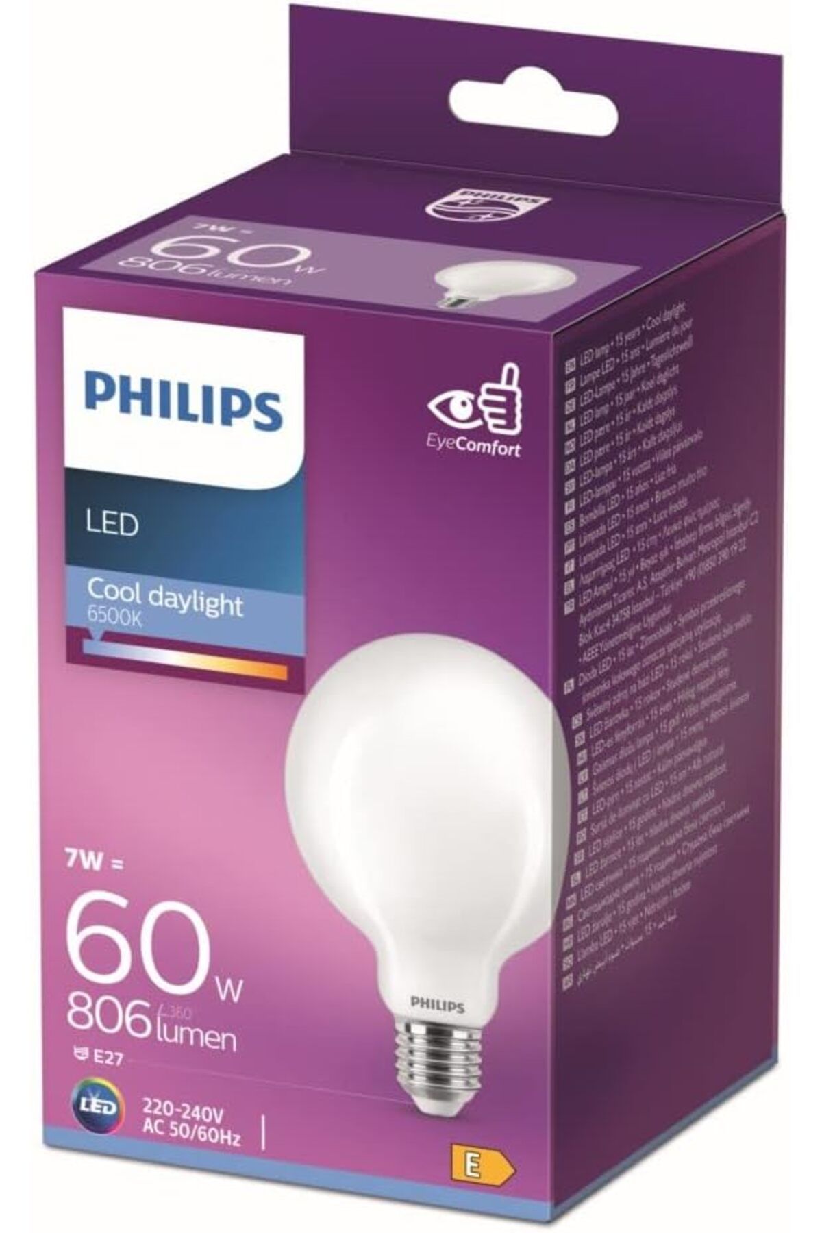 STOREMAX ekn LED classic 60W G93 E27 Beyaz Işık Dim Edilmez LED Ampul nci mn 1133631