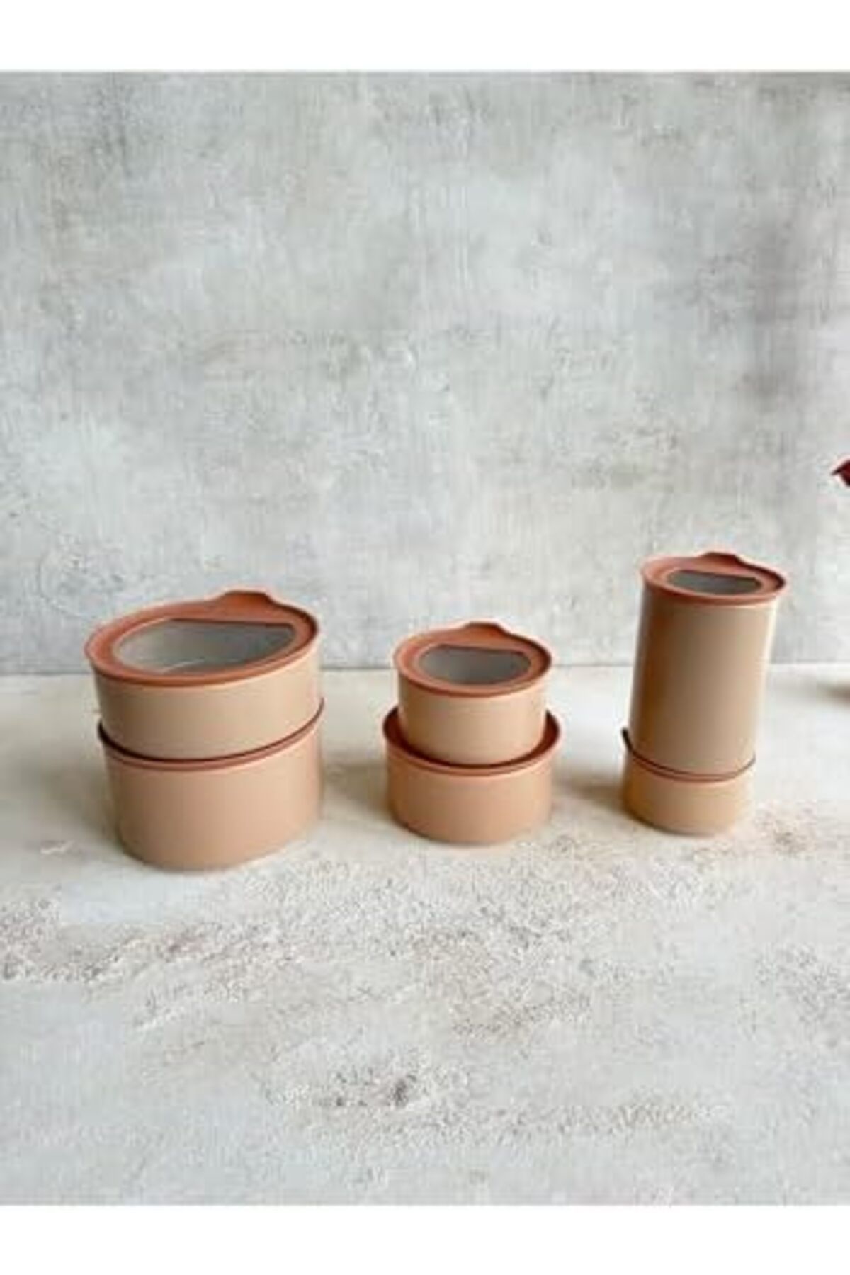 KDROĞLU KDROGLU Fika One Seramik Saklama Kabı 600Ml Pembe D-NEONE060-03 New Desing 1109836