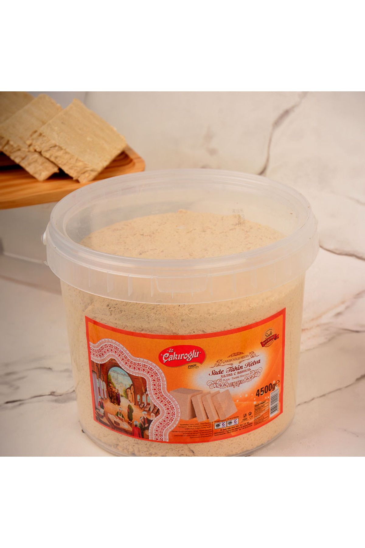 Öz Çakıroğlu Öz Çakıroğlu Sade Tahin Helva Kova 4500 GR