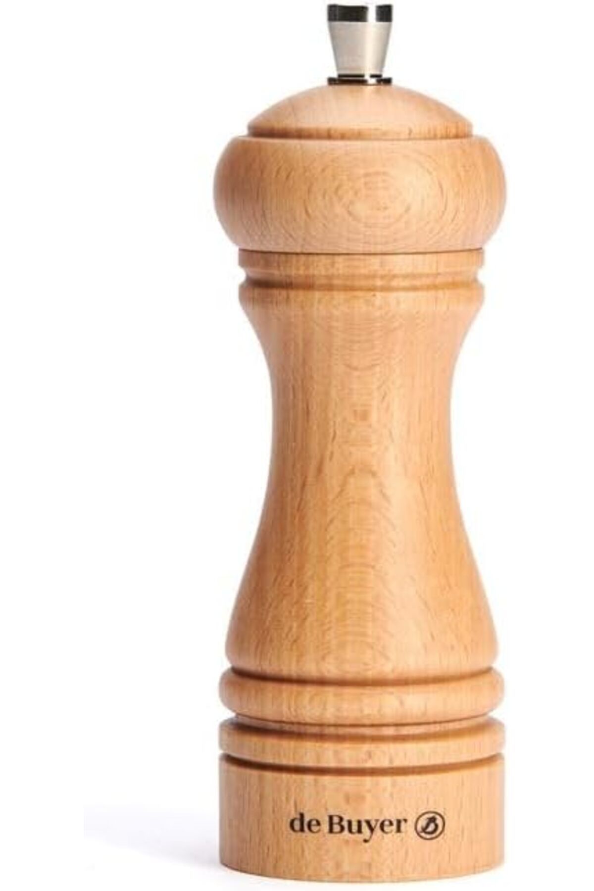 MEGOBİNE 245 karabiber değirmeni, kayın, doğal/değirmeni Paslanmaz çelik 14 cm