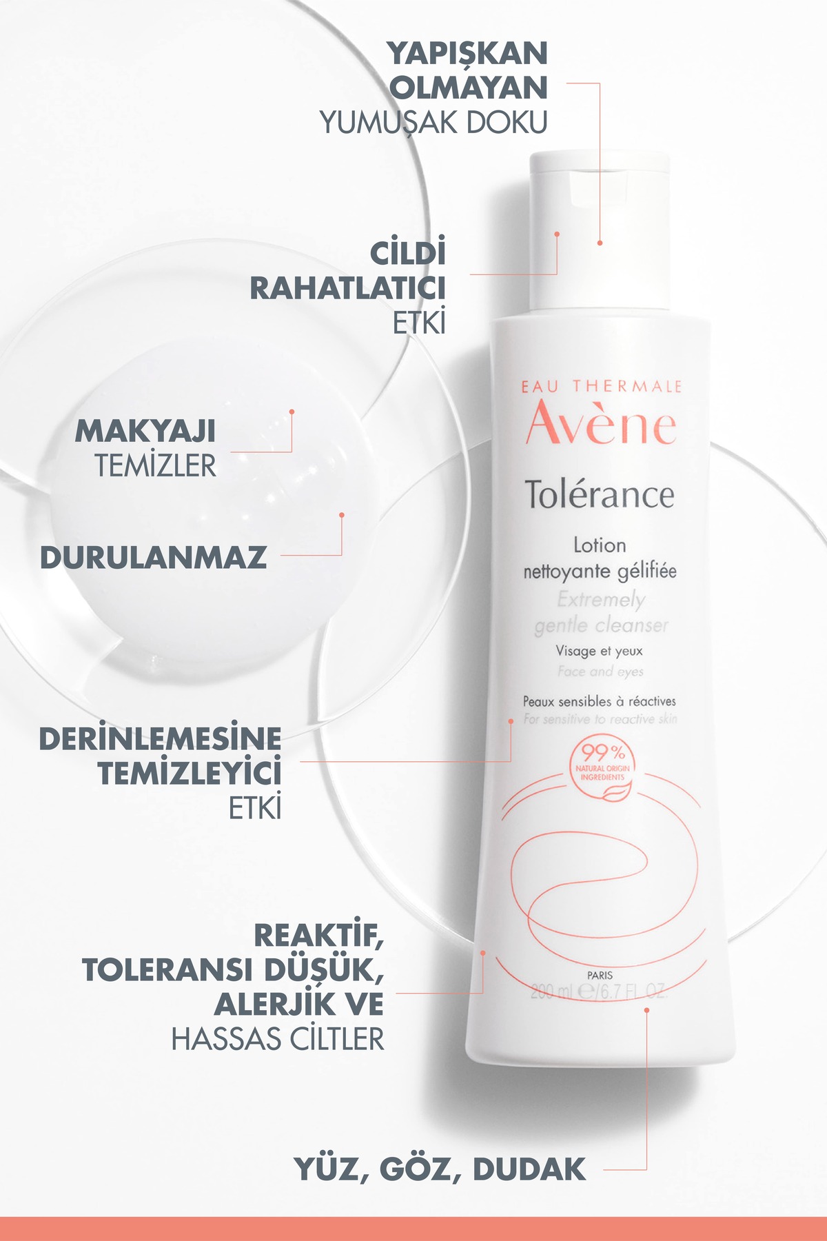 پاک کننده صورت   Avene | ave42280 اورجینال - تصویر 4