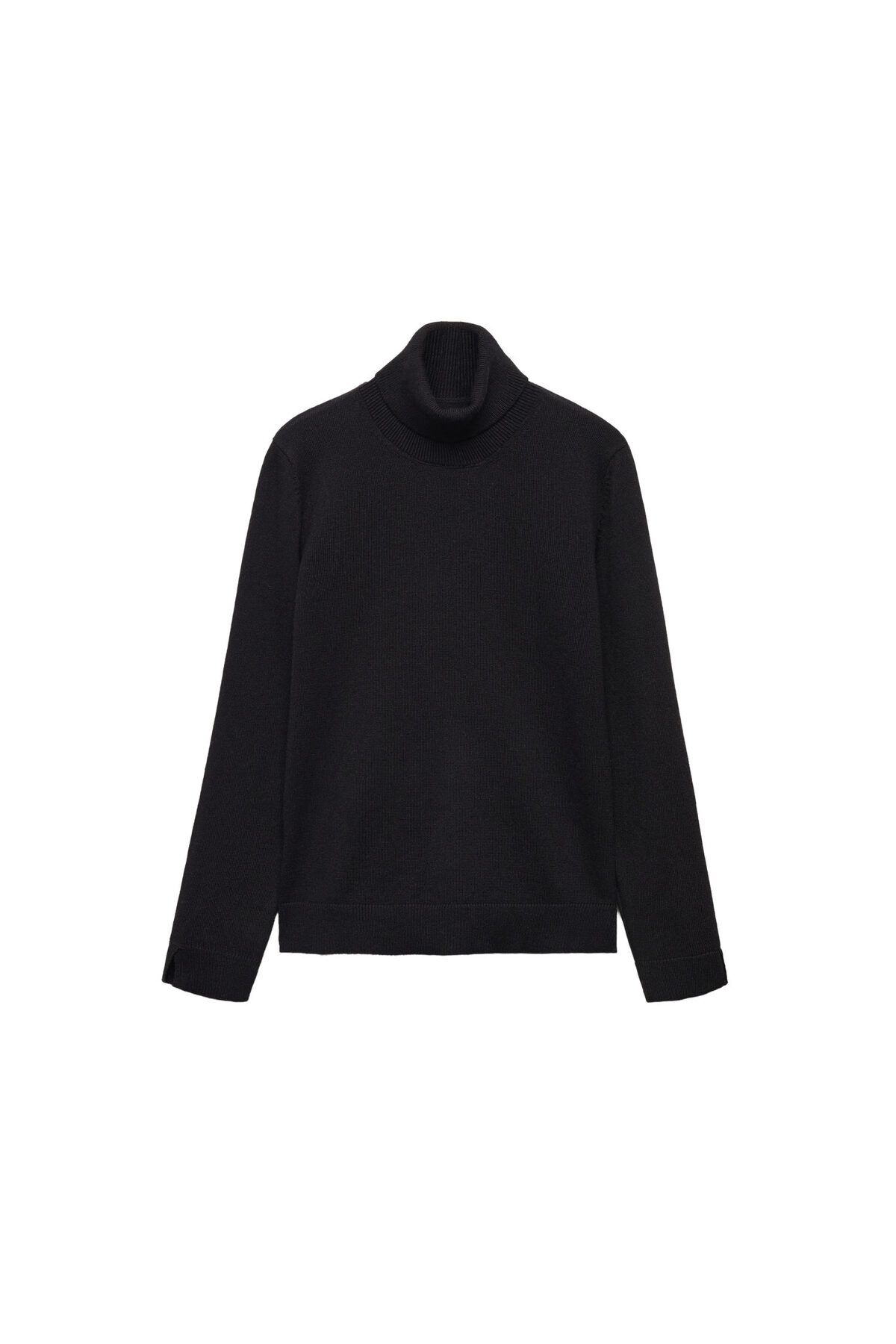 MANGO Woman-Girl's Black Sweater -67181505 3